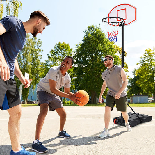 Adjustable Basketball Hoop System Stand with Wheels - Direct by Wilsons Home Store