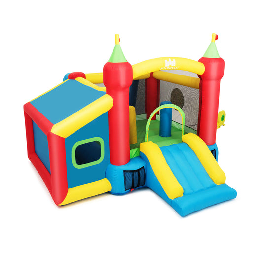 Inflatable Bounce House Kids Slide Jumping Castle without Blower