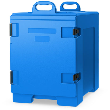 81 Quart Capacity End-loading Insulated Food Pan Carrier-Black