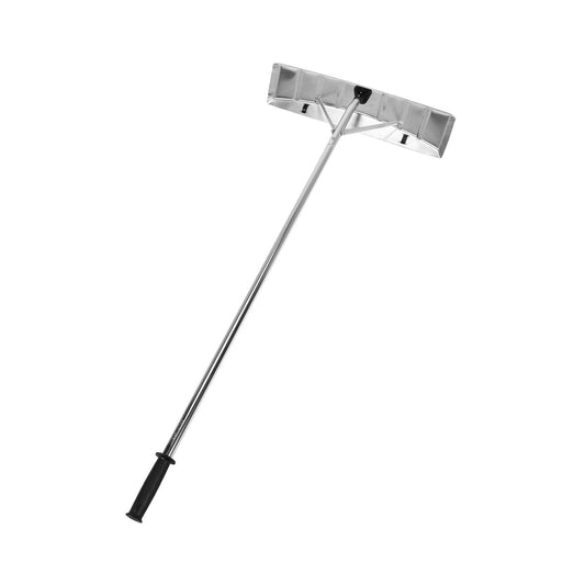 4.8-20 Feet Sectional Snow Roof Rake with Reinforced Aluminum Poles