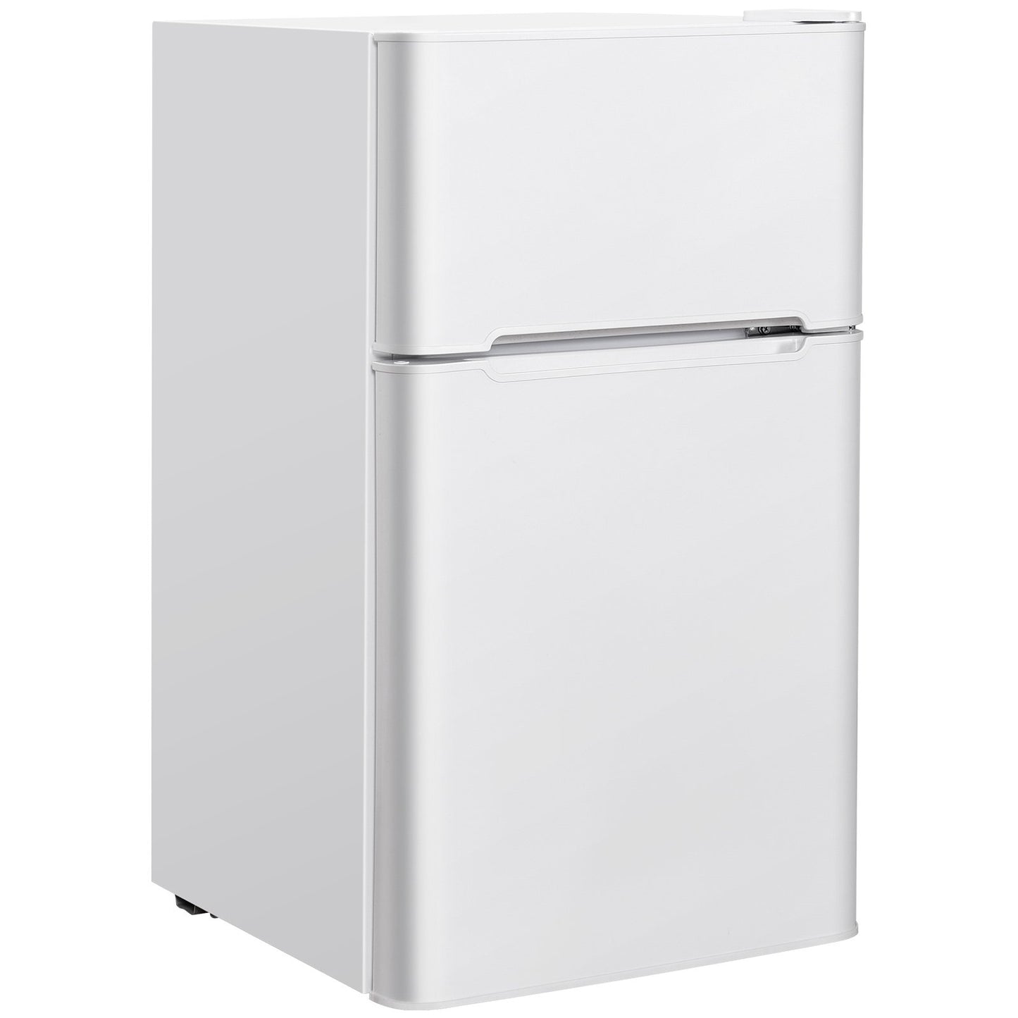 3.2 cu ft. Compact Stainless Steel Refrigerator-Black