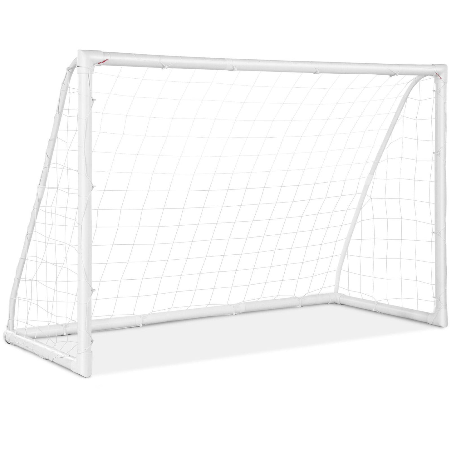 12 x 6 Feet Soccer Goal with Strong PVC Frame and High-Strength Netting