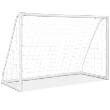 12 x 6 Feet Soccer Goal with Strong PVC Frame and High-Strength Netting