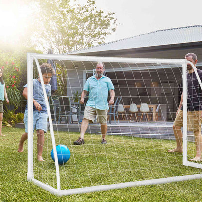12 x 6 Feet Soccer Goal with Strong PVC Frame and High-Strength Netting