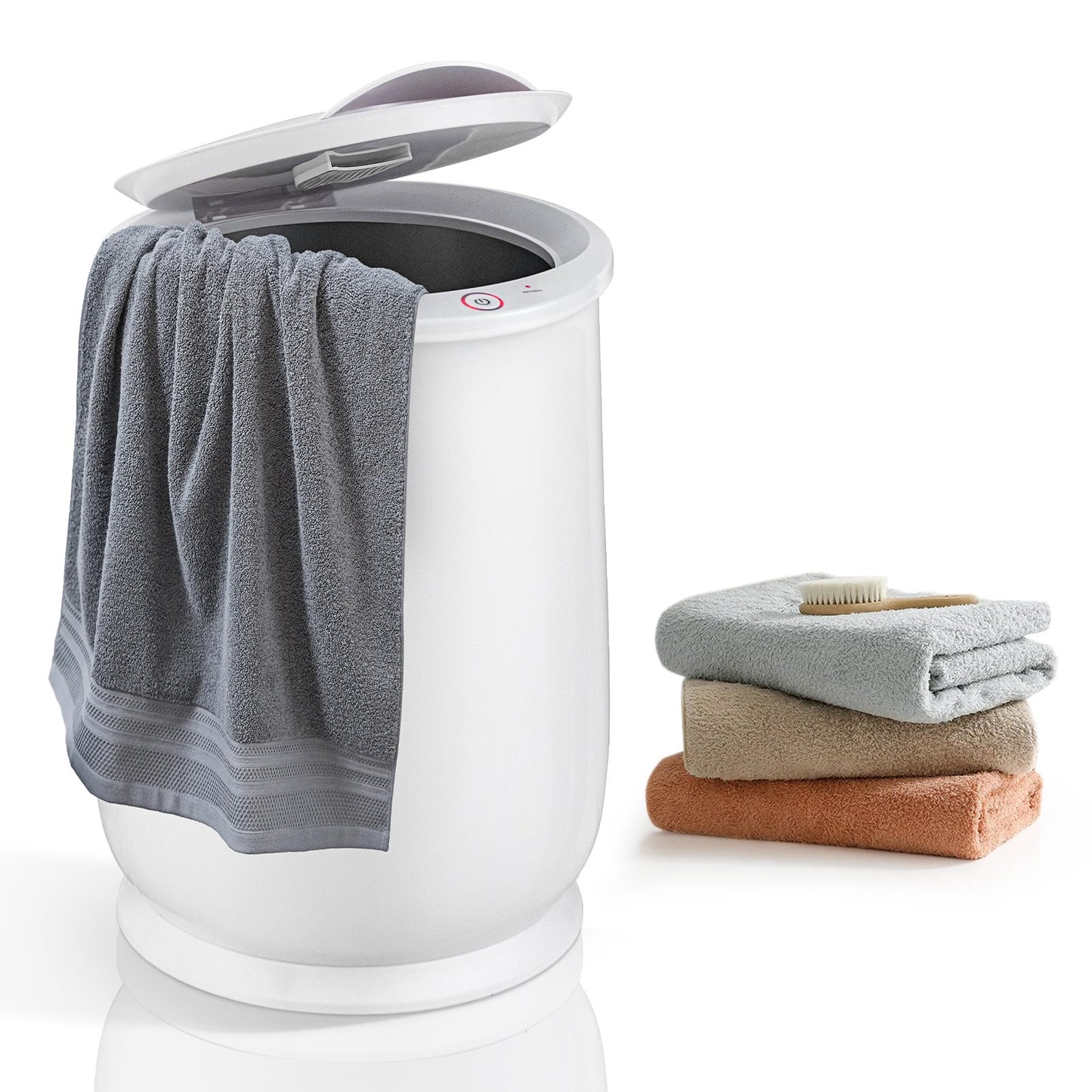 21L Bathroom Towel Warmer with Auto Shut-Gray