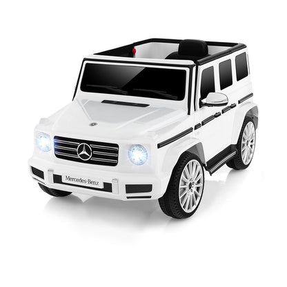 12V Battery Powered Licensed Mercedes-Benz G500 Kids Ride-on Car-Black