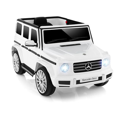 12V Battery Powered Licensed Mercedes-Benz G500 Kids Ride-on Car-Black
