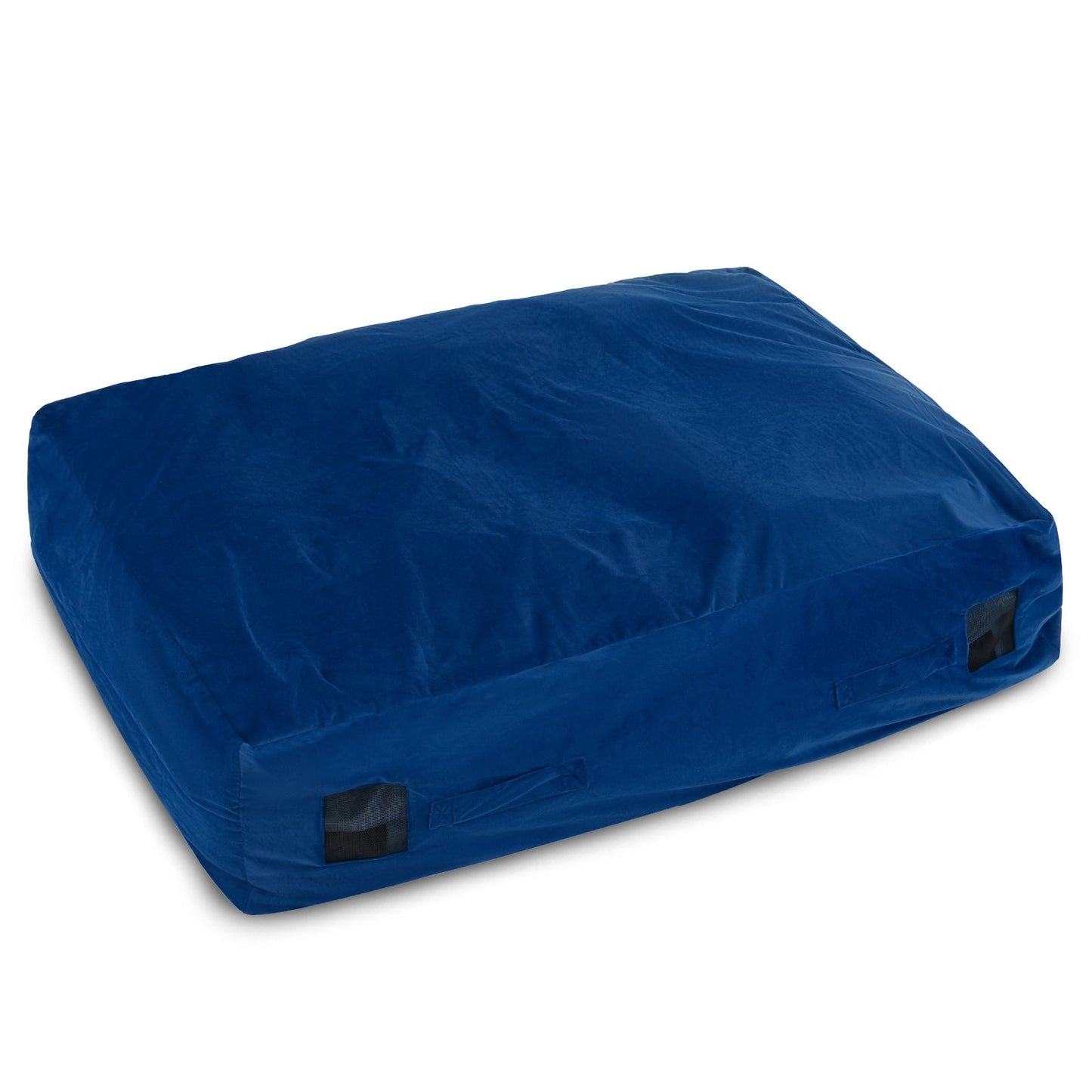 47 x 35.5 Inch Crash Pad Sensory Mat with Foam Blocks and Washable Cover-Black