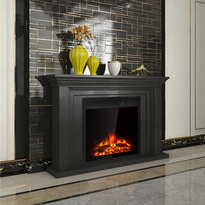 22.5 Inch Electric Fireplace Insert Freestanding and Recessed Heater