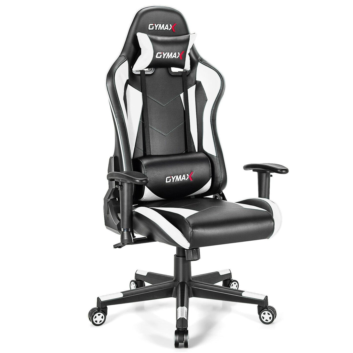 Gaming Chair Adjustable Swivel Racing Style Computer Office Chair-Blue