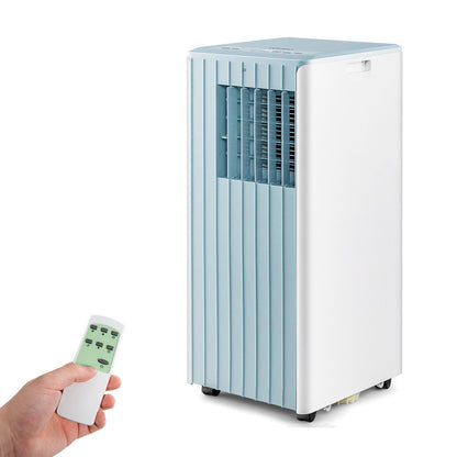 3-in-1 10000 BTU Air Conditioner with Humidifier and Smart Sleep Mode-Black