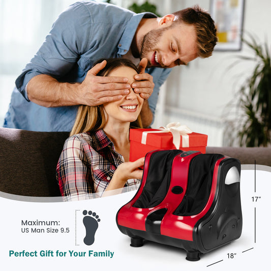 Shiatsu Kneading Rolling Vibration Heating Foot Massager