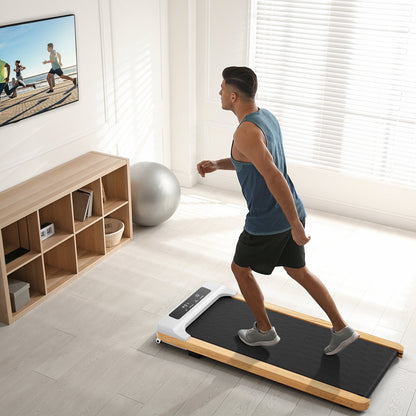 Under Desk Treadmill with Remote Control and LED Display for Home Office