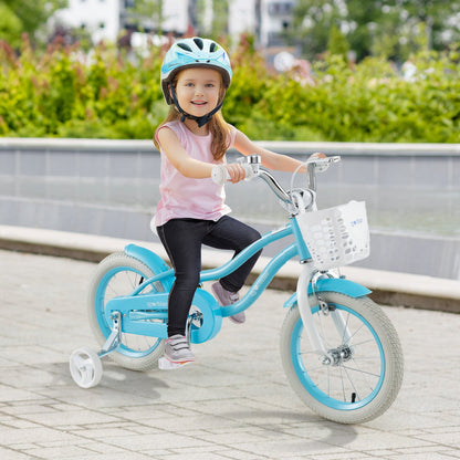 14/16/18 Inch Kids Bike with Dual Brakes and Adjustable Seat-16 inches