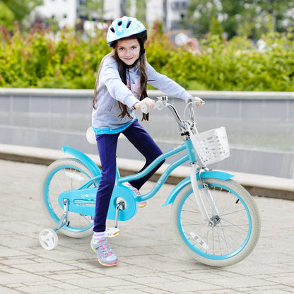 14/16/18 Inch Kids Bike with Dual Brakes and Adjustable Seat-16 inches