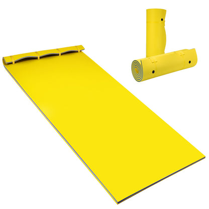 3 Layer Water Pad Foam Mat-Blue