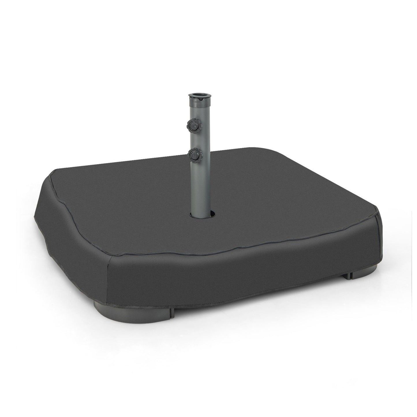 Fillable Umbrella Base with 2 Sandbags and Dust-proof Cover