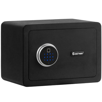2-Layer Security Safe Deposit Box with Inner LED Light