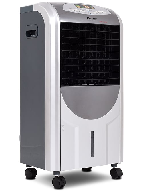 Portable Air Cooler Fan with Heater and Humidifier Function