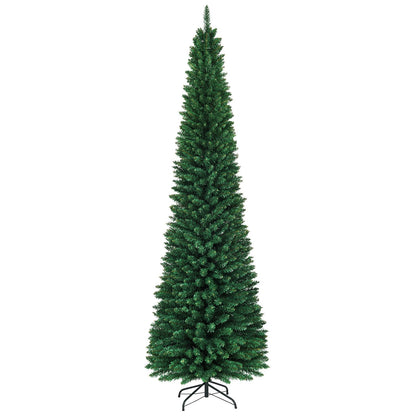PVC Artificial Slim Pencil Christmas Tree-7'