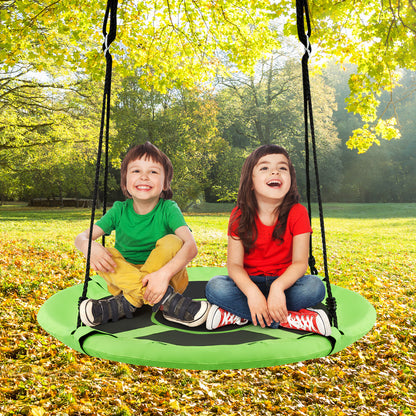 2-in-1 40 Inch Kids Hanging Chair Detachable Swing Tent Set-Blue