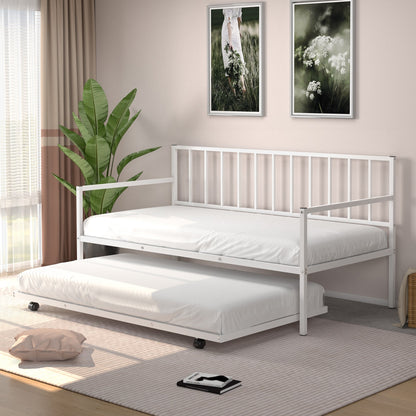 Twin Size Daybed and Trundle Frame Set Trundle Bedframe