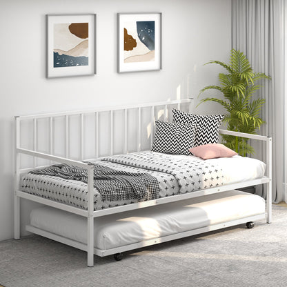 Twin Size Daybed and Trundle Frame Set Trundle Bedframe