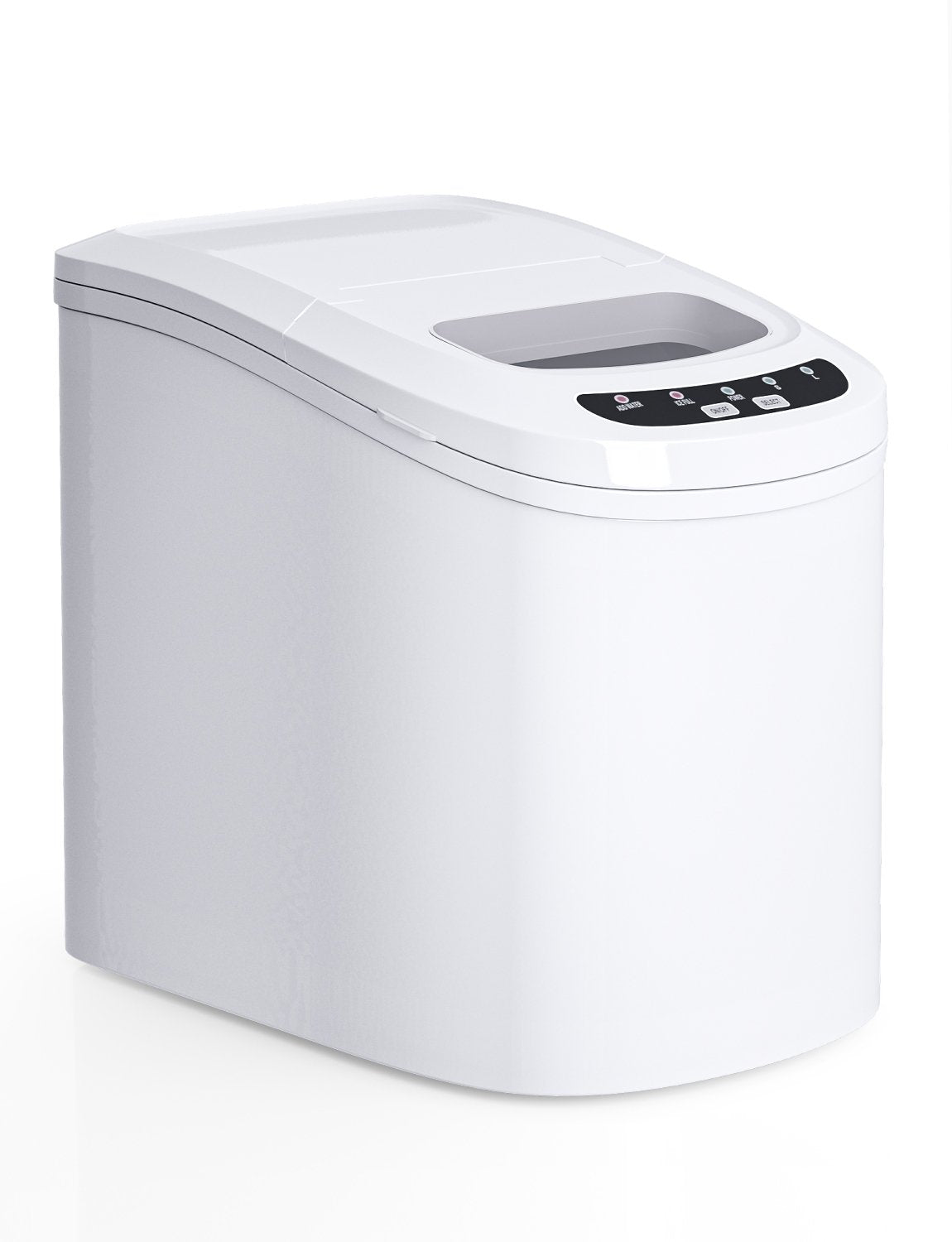 Mini Portable Compact Electric Ice Maker Machine-Black
