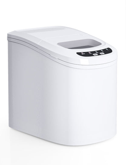 Mini Portable Compact Electric Ice Maker Machine-Black