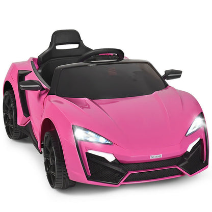 12V 2.4G RC Electric Vehicle with Lights-Black