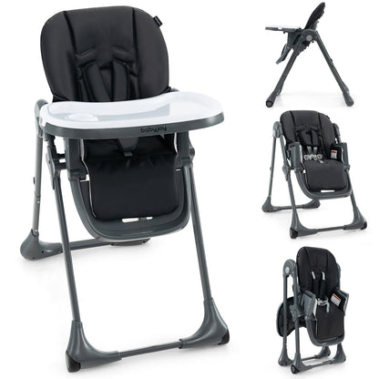 3-In-1 Convertible Baby High Chair for Toddlers-Beige