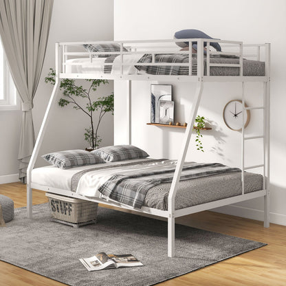 Space-saving Metal Slatted Bed Frame for Teens and Adults Noise-free No Box Spring Needed-Black