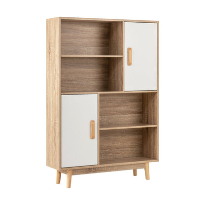Sideboard Storage Cabinet with Door Shelf-Black