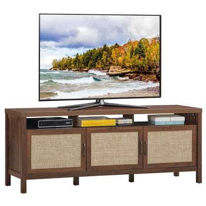 Universal TV Stand Entertainment Media Center for TV's up to 65 Inch-Gray