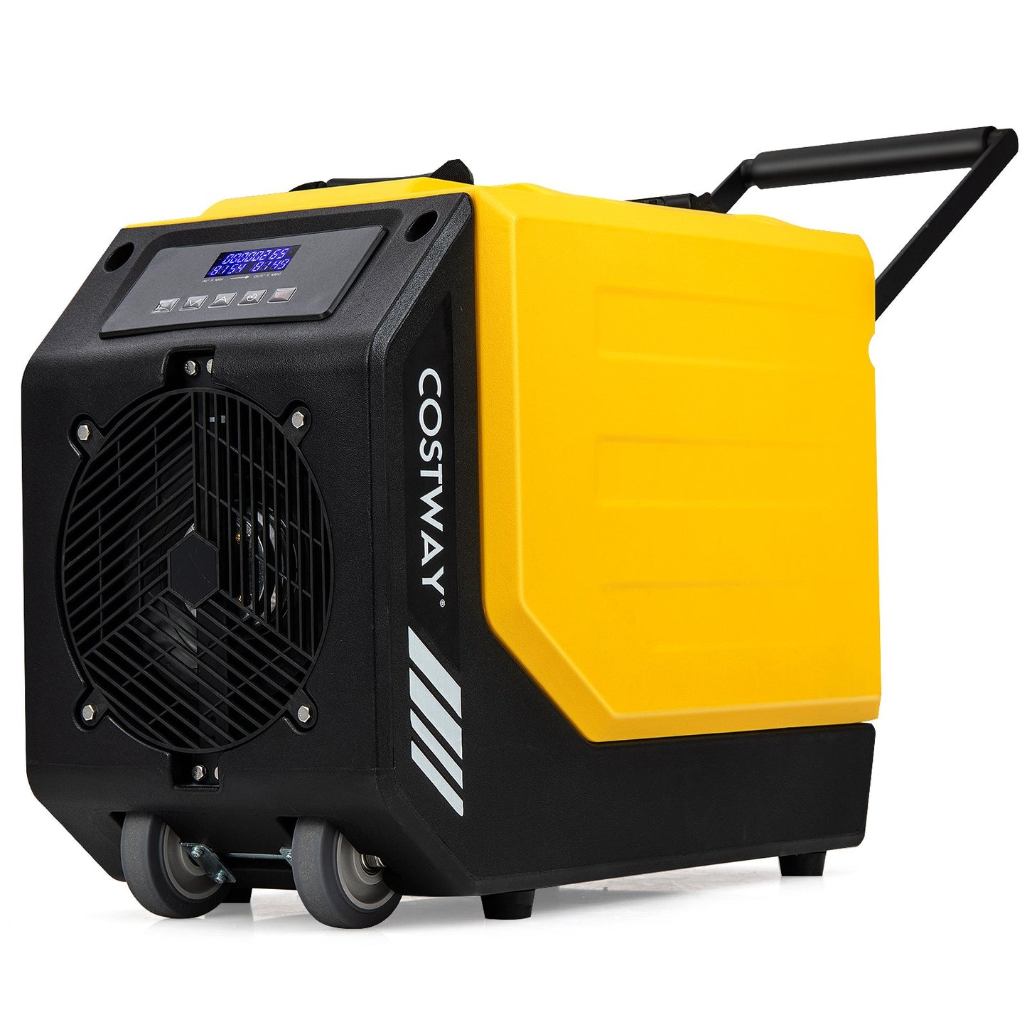 190 PPD Commercial Dehumidifier with Pump and 2 Wheels-Blue