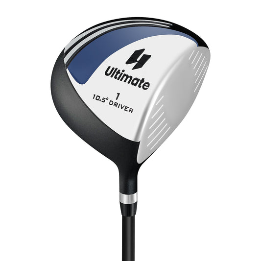 Wilsons Home Store men's 10.5° golf driver with graphite shaft and headcover, 460cc club for improved golf performance.