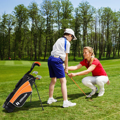 Junior Complete Golf Club Set for Age 8 to 10-Blue
