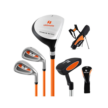 Junior Complete Golf Club Set for Age 8 to 10-Blue