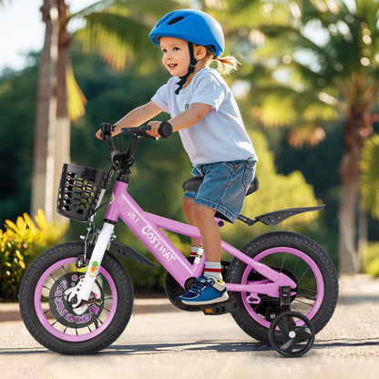 18 Inch Kids Bike for 4-8 Years Old Sport Bicycle with Adjustable Handlebar and Saddle-18 inches