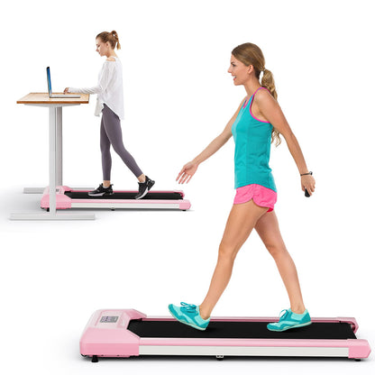 2.25 HP Walking Pad with LED Display and Remote Control-Black