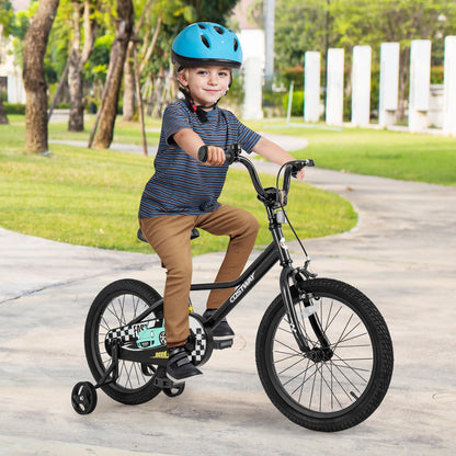 14 Inch Kids Bike Adjustable for 3-5 Years Old with Low-Step Frame