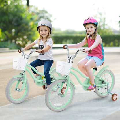 14 Inch Kids Bike with Adjustable Seat and Bell for Kids 3-8 Years Olds-14 inches