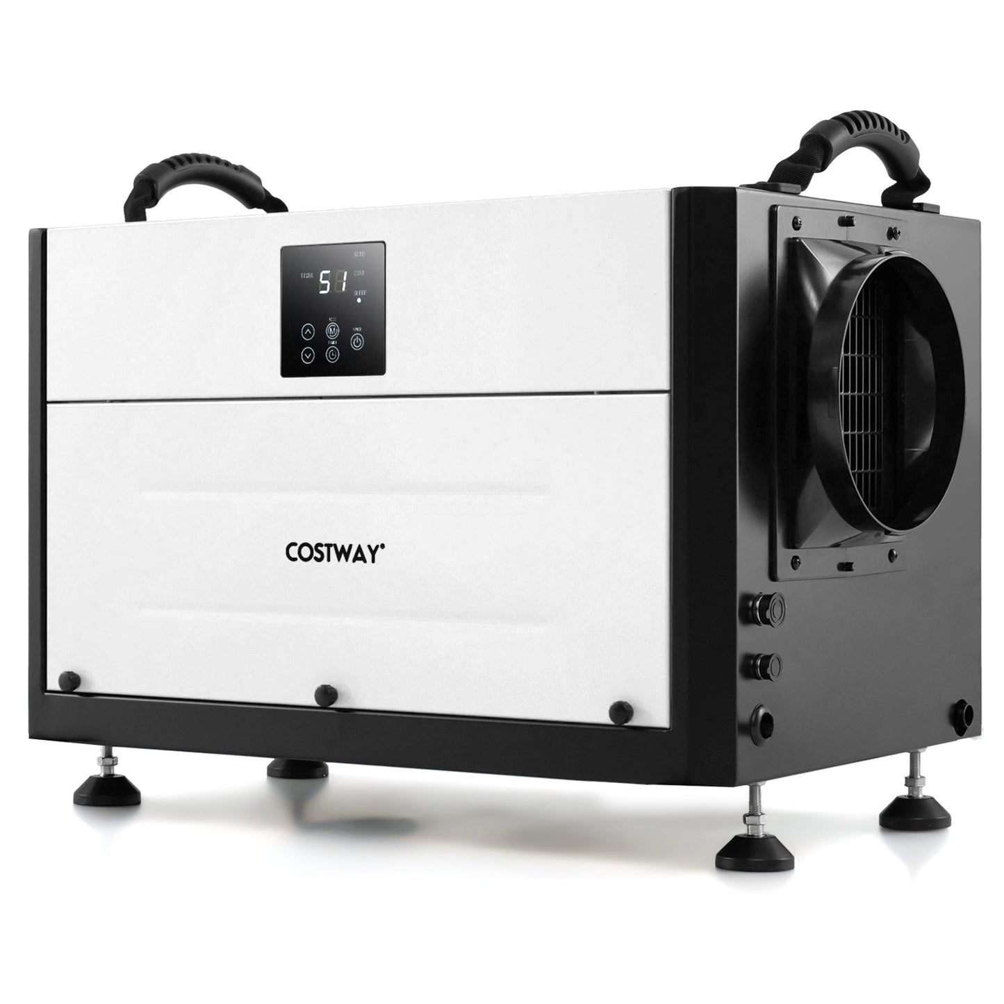 155 Pint Crawl Space Dehumidifier with 3 Modes and 24H Timer-Blue