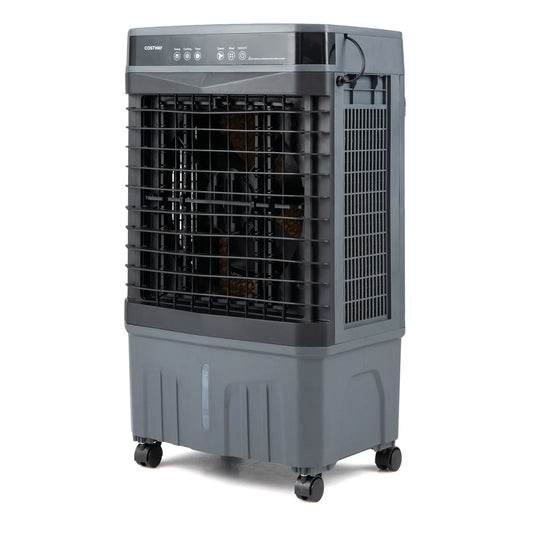 1800 CFM Evaporative Air Cooler with 4 Gal Water Tank-Black