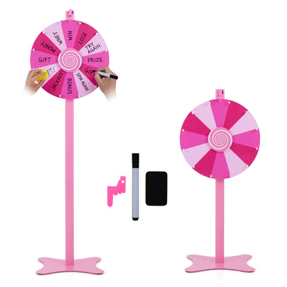 18 Inch Prize Wheel with Blackboard Marker and Eraser