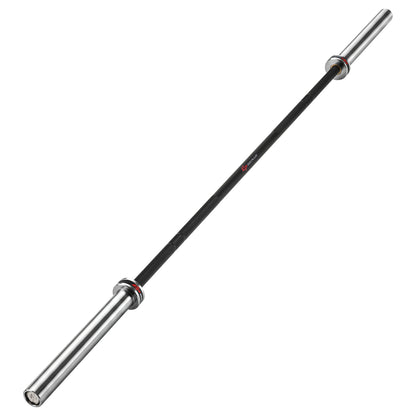 2000 lbs Weight Lifting 7FT Olympic Bar for Olympic Plates for Squats and Home Gym-Black