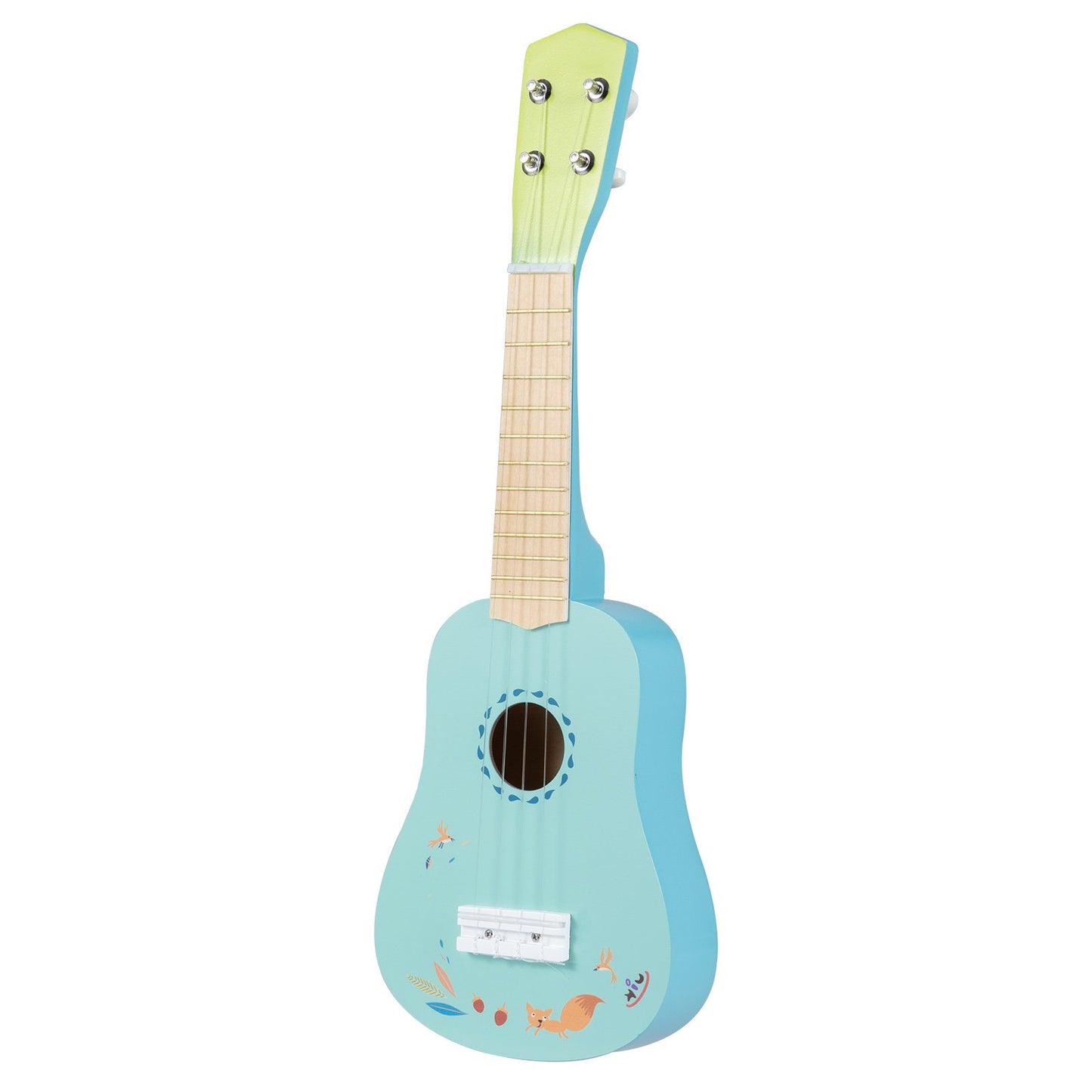 21 Inch Ukulele Guitar for Kids with Basswood Body for 3+ Years Old