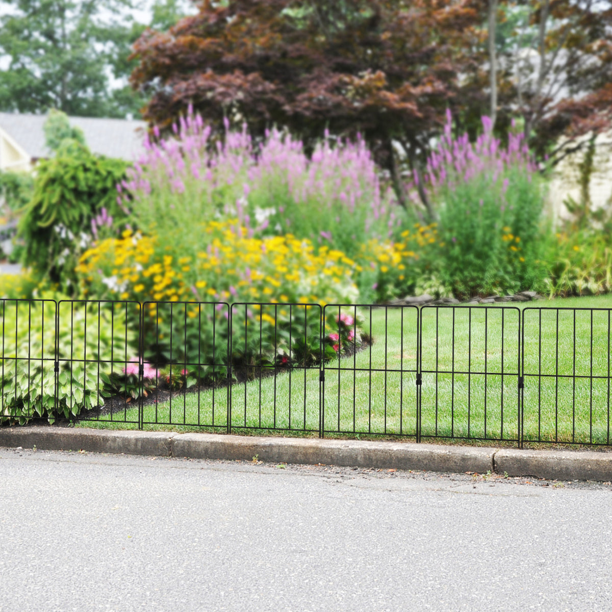 50 Pack Rustproof Decorative Garden Fence Set