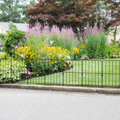 50 Pack Rustproof Decorative Garden Fence Set