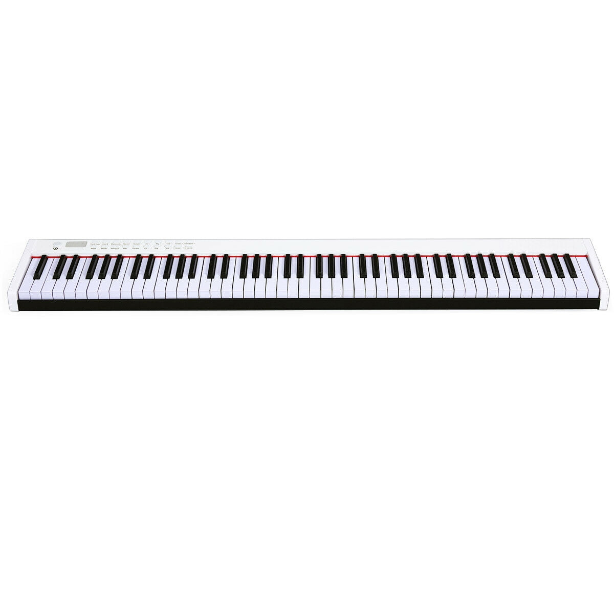 BX-II 88-key Portable Digital Piano with  MP3-White